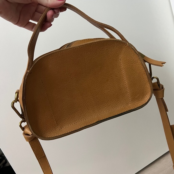 sydney zip top bag madwell antique gold - Picture 3 of 6